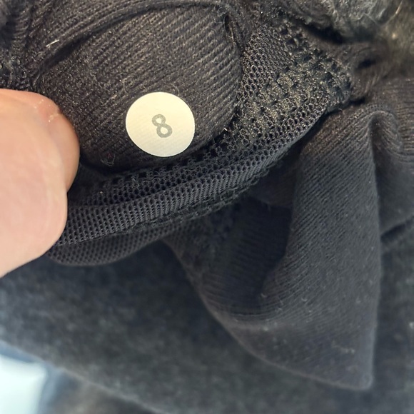 lululemon athletica Charcoal Gray Open-Front Sweatshirt Cardigan - Picture 4 of 7